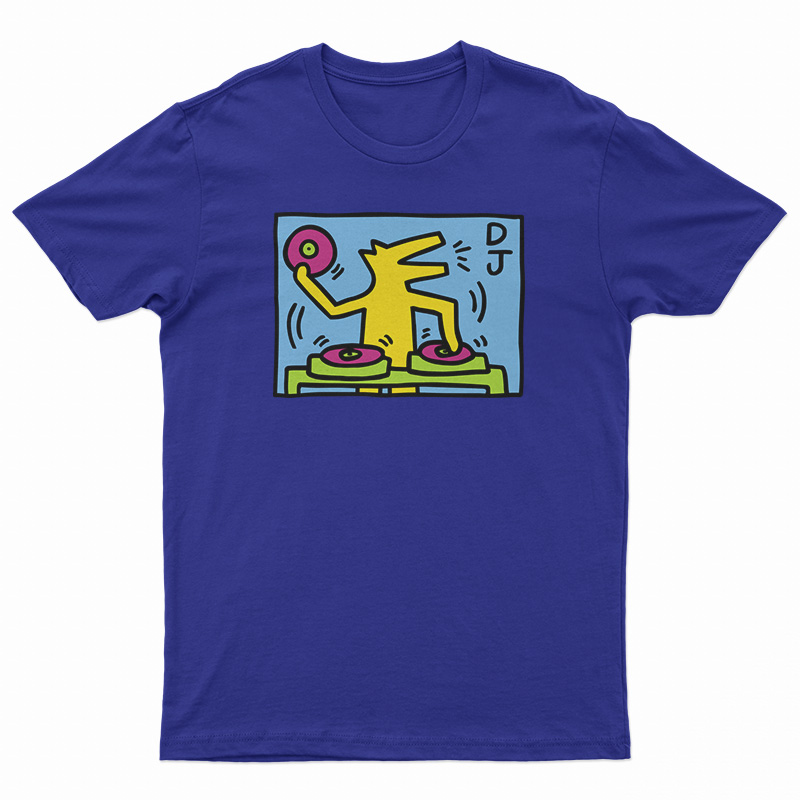 Keith Haring DJ Dog T-Shirt