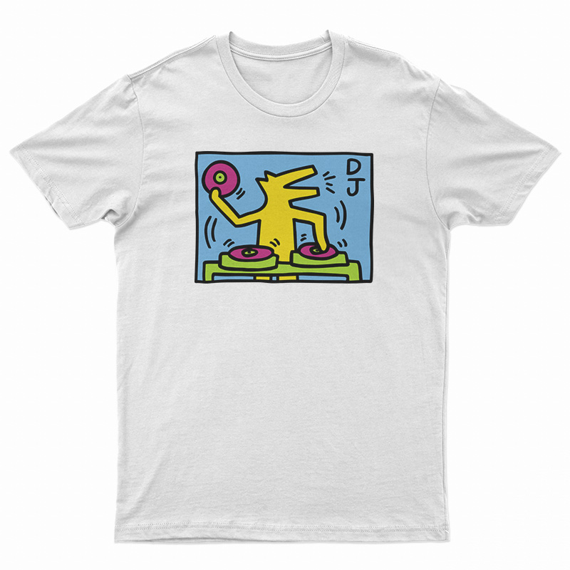 Keith Haring DJ Dog T-Shirt
