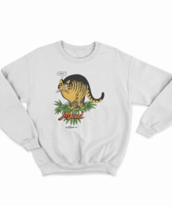 Kliban Cat Maui Waui Sweatshirt