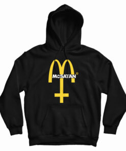 Mc Satan McDonald Parody Hoodie