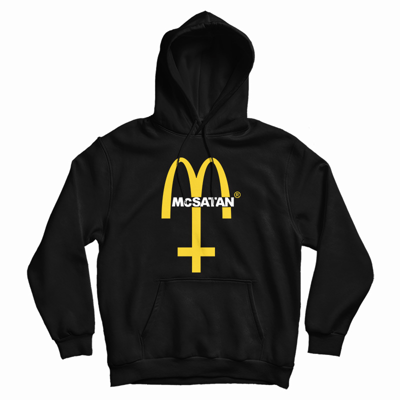 Mc Satan McDonald Parody Hoodie