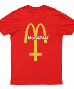 Mc Satan McDonald Parody T-Shirt