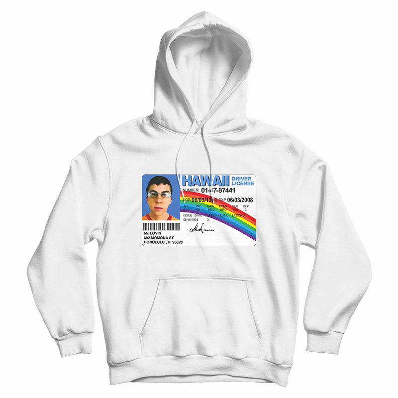 McLovin Driver Licence Hoodie