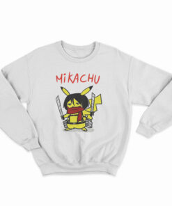 Mikachu Pikachu In Attack On Titan Sweatshirt