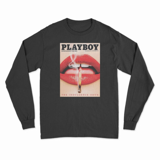 PLAYBOY Plein Lips Long Sleeve T-Shirt