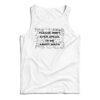 Please Don't Ever Speak To Me About Math Tank Top