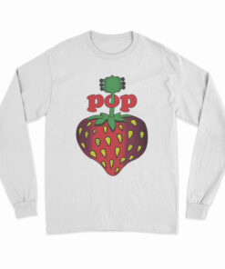 Pop Strawberry Long Sleeve T-Shirt