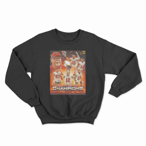 Tampa Bay Buccaneers Super Bowl LV Champions 2021 Sweatshirt
