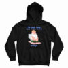 The Lonely Stoner Seems To Free His Mind At Night Hoodie