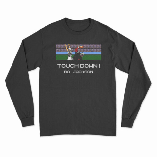 Touchdown Bo Jackson Long Sleeve T-Shirt