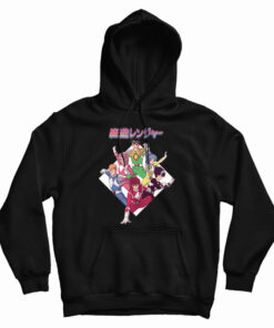 Yu Yu Hakusho Power Rangers Hoodie