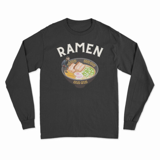 Adam Brett Met Ramen Long Sleeve T-Shirt