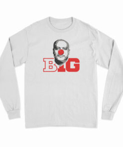 Big Ten Kevin Warren Clown Nose Long Sleeve T-Shirt