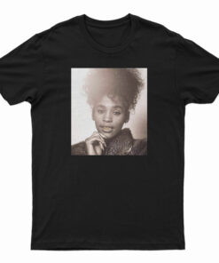 Whitney Houston Mouth Gold T-Shirt