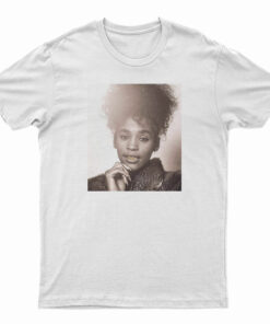 Whitney Houston Mouth Gold T-Shirt