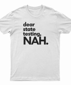 Dear State Testing NAH T-Shirt