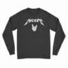 Disney Mickey Mouse Metal Parody Long Sleeve T-Shirt