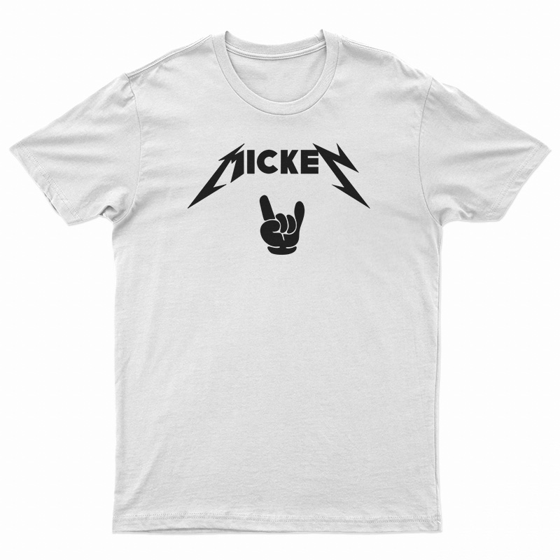 Disney Mickey Mouse Metal Parody T-Shirt