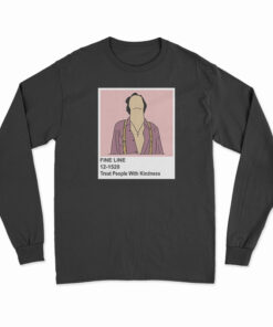 Fine Line Treat People With Kindness Long Sleeve T-Shirt