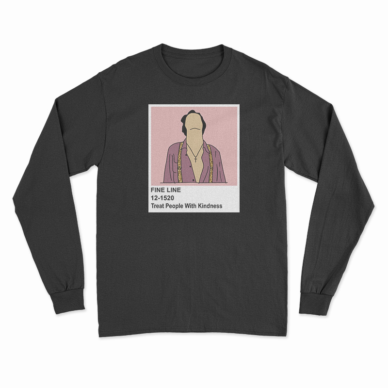 Fine Line Treat People With Kindness Long Sleeve T-Shirt