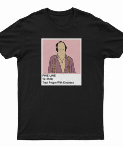 Fine Line Treat People With Kindness T-Shirt