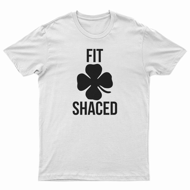 Fit Shaced Irish Clover Shamrock Saint Patrick T-Shirt