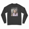 I Love Pokimane Long Sleeve T-Shirt