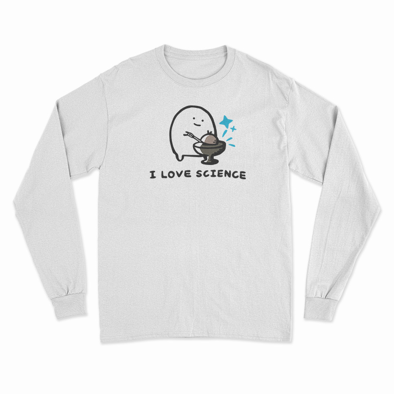I Love Science Demon Core Long Sleeve T-Shirt