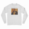 Laughing Leonardo DiCaprio Meme Long Sleeve T-Shirt