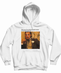 Laughing Leonardo DiCaprio Meme Hoodie
