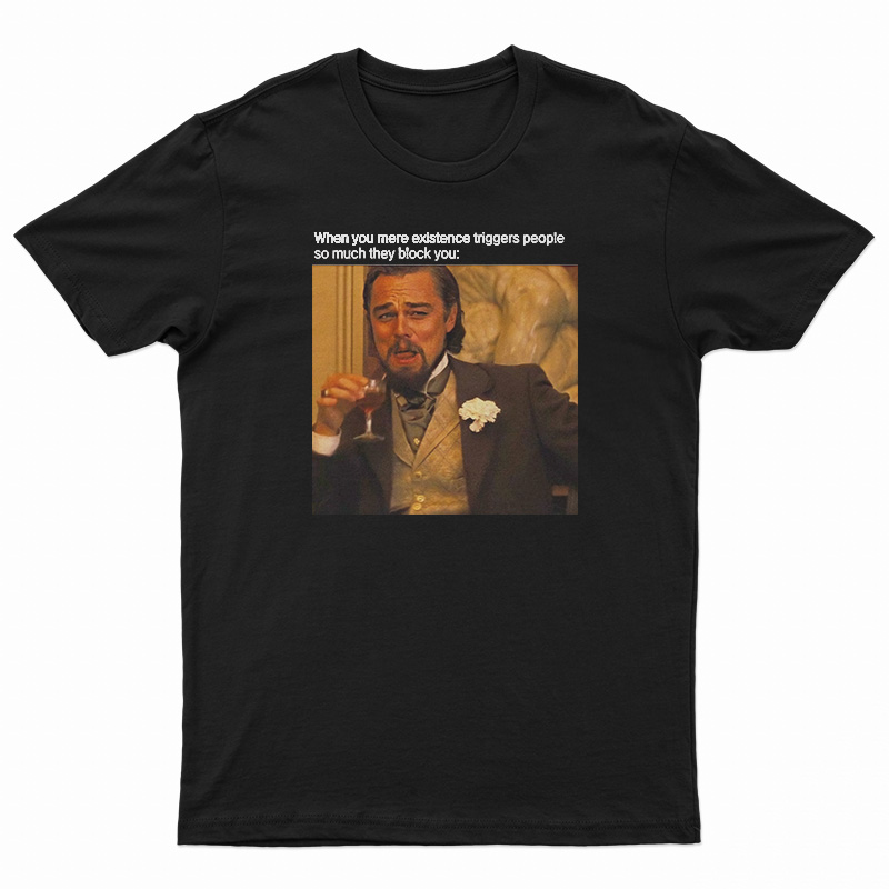 Laughing Leonardo DiCaprio Meme T-Shirt