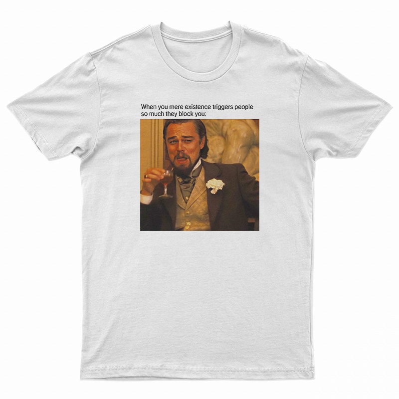 Laughing Leonardo DiCaprio Meme T-Shirt