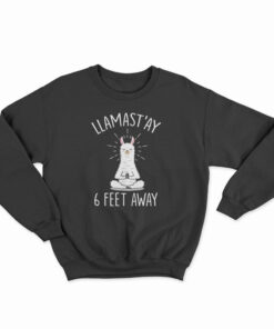 Llamast’ay 6 Feet Away Sweatshirt