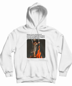 Love Chugging Cock And Hailing Satan Black Hoodie
