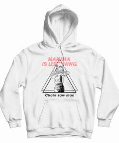 Makima Is Listening Chain Saw Man Hoodie