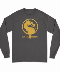 Mortal Kombat Logo Long Sleeve T-Shirt