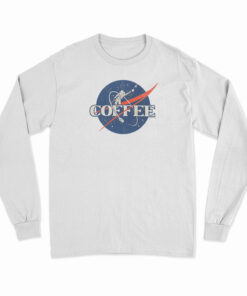 NASA Coffee Long Sleeve T-Shirt