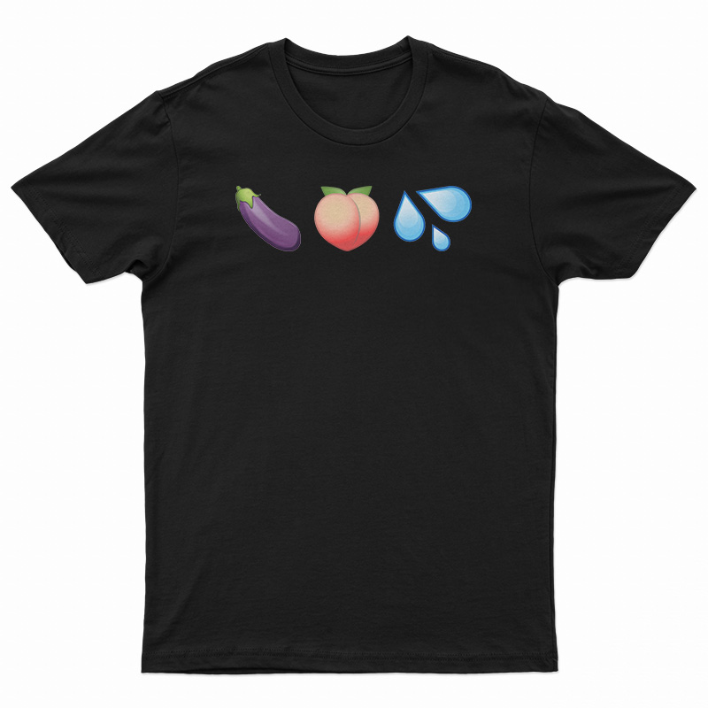 Peach Eggplant Water T-Shirt