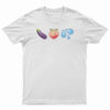 Peach Eggplant Water T-Shirt