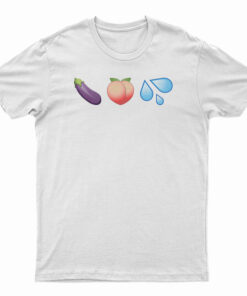 Peach Eggplant Water T-Shirt