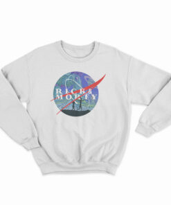Rick And Morty Nasa Logo Parody Sweatshirt