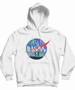 Rick And Morty Nasa Logo Parody Hoodie
