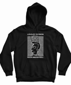 Simpsons Love Joy Division Hoodie