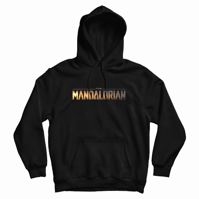 Star Wars The Mandalorian Series Logo Hoodie