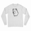 UConn Sad Husky Long Sleeve T-Shirt