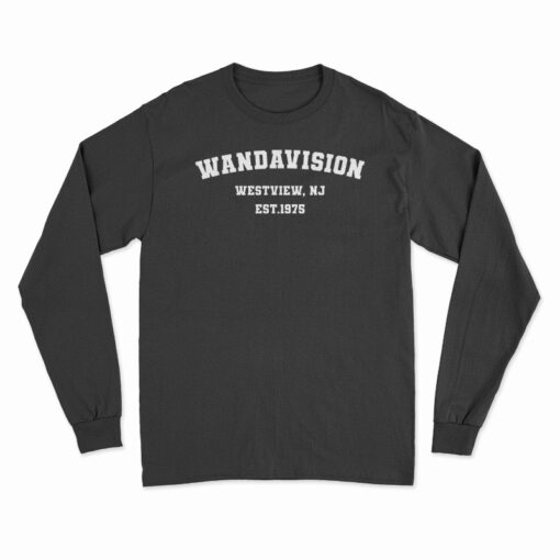 WandaVision Westview Nj Est 1975 Long Sleeve T-Shirt