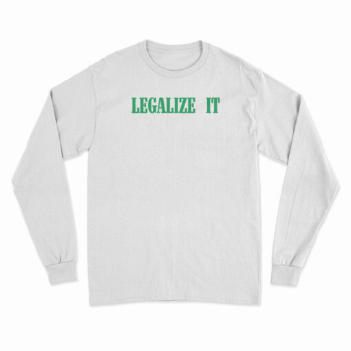 Jimin And Taehyung Legalize It Long Sleeve T-Shirt