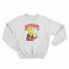 Backwoods Bart Simpson Smoking Sweatshirt