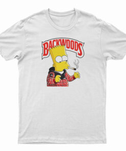 Backwoods Bart Simpson Smoking T-Shirt
