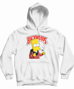 Backwoods Bart Simpson Smoking Hoodie
